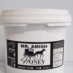 3kg Pail Raw Golden Liquid Honey
