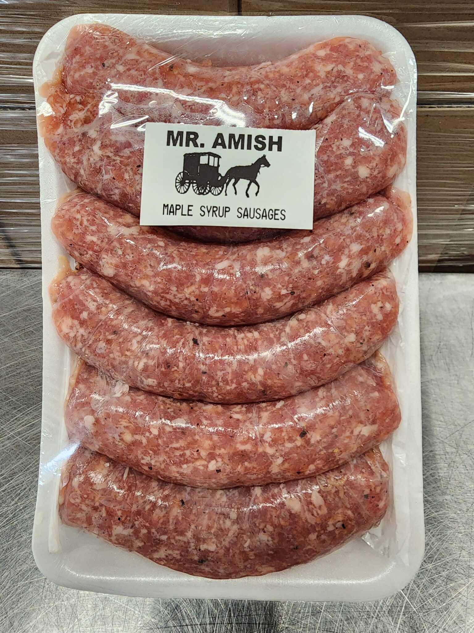 Maple Syrup Sausages Mr. Amish