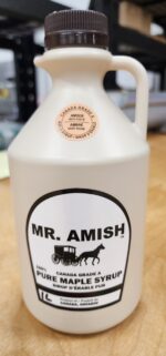 100% Pure Amber Maple Syrup 1L Bottle