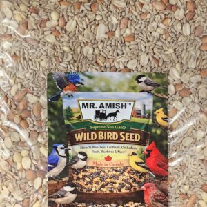 Mr. Amish Supreme Blend No Mess Wild Bird Seed 9lb Bag