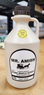100% Pure Golden Maple Syrup 1L Jug