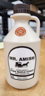 100% Pure Dark Maple Syrup 1L Jug