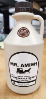 100% Pure Very Dark Maple Syrup 1L Bottle